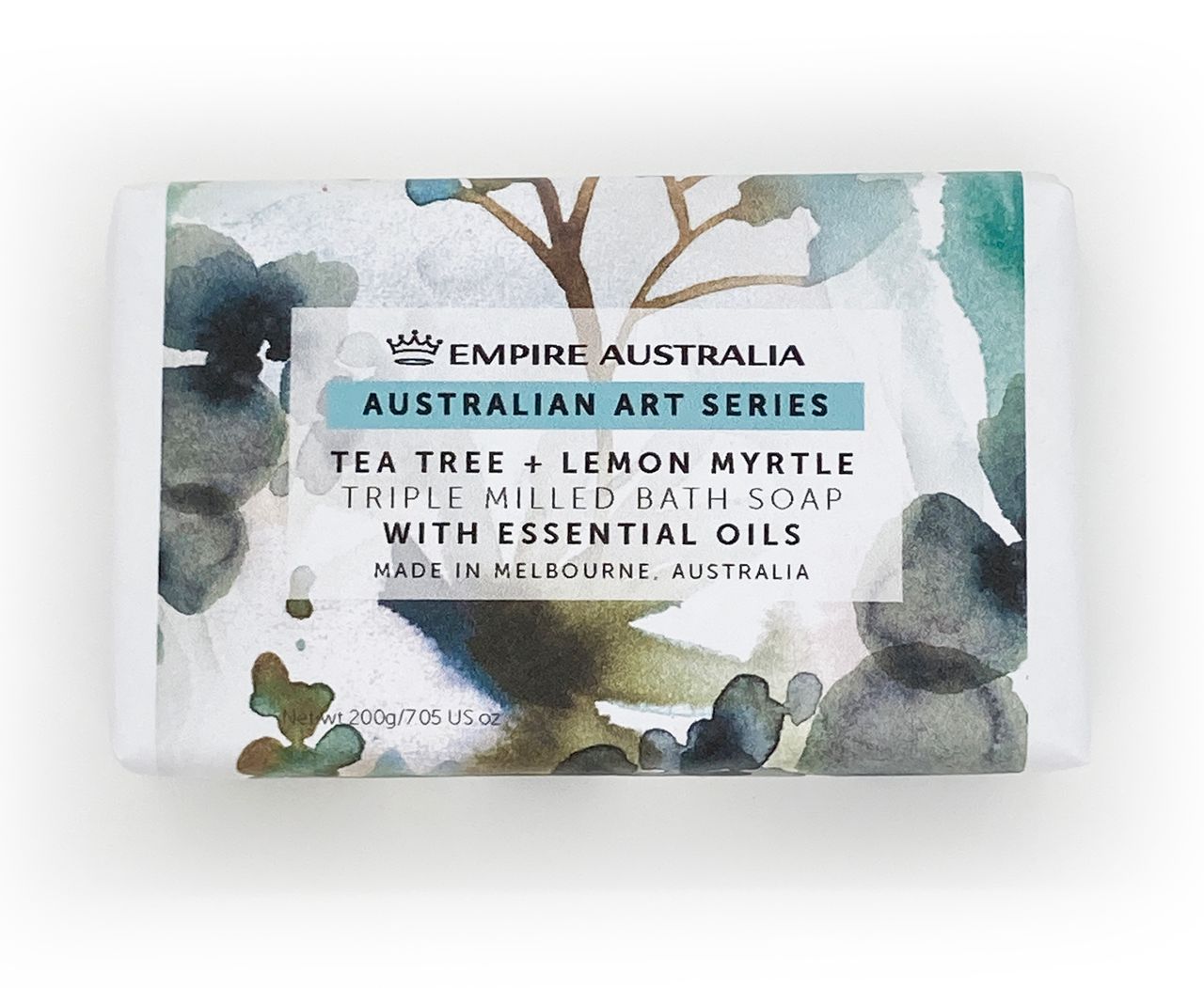 Tea Tree & Lemon Myrtle Bath Soap 茶樹檸檬香桃木沐浴皂 200g