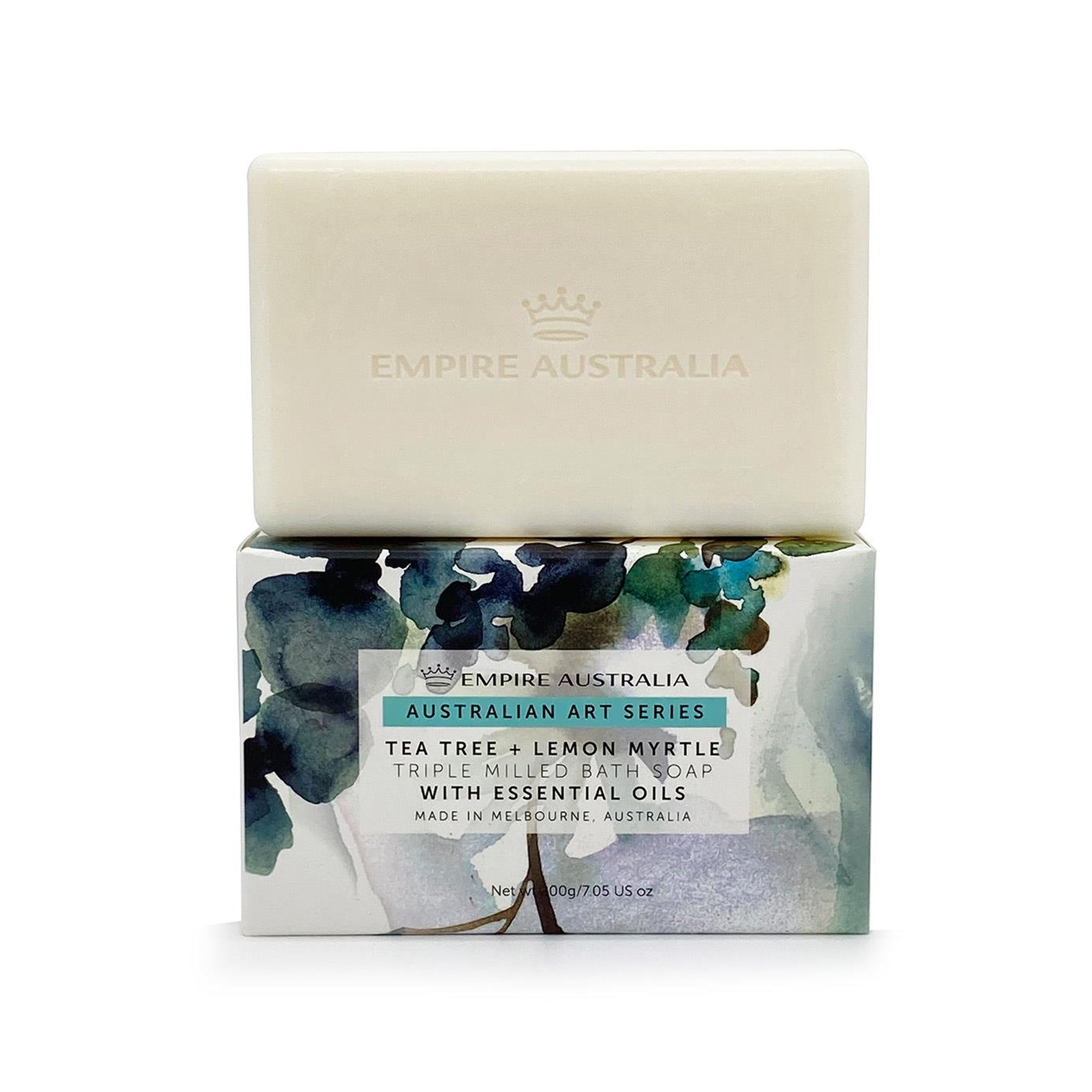 Tea Tree & Lemon Myrtle Bath Soap 茶樹檸檬香桃木沐浴皂 200g